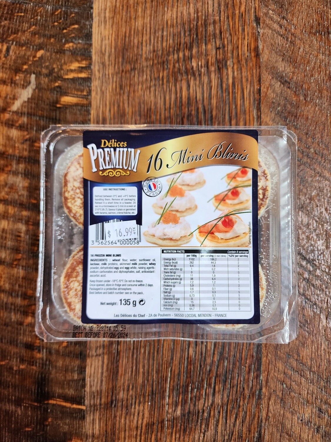 Black River Blini (16pk)