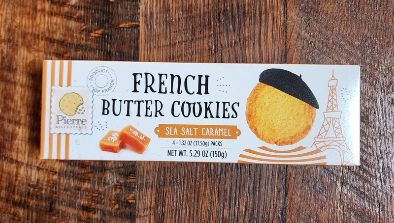 Pierre French Butter Cookies Sea Salt and Caramel