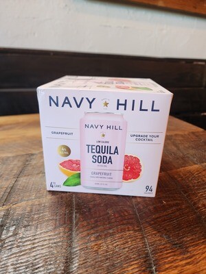 Navy Hill Tequila Soda Grapefruit (4pk)
