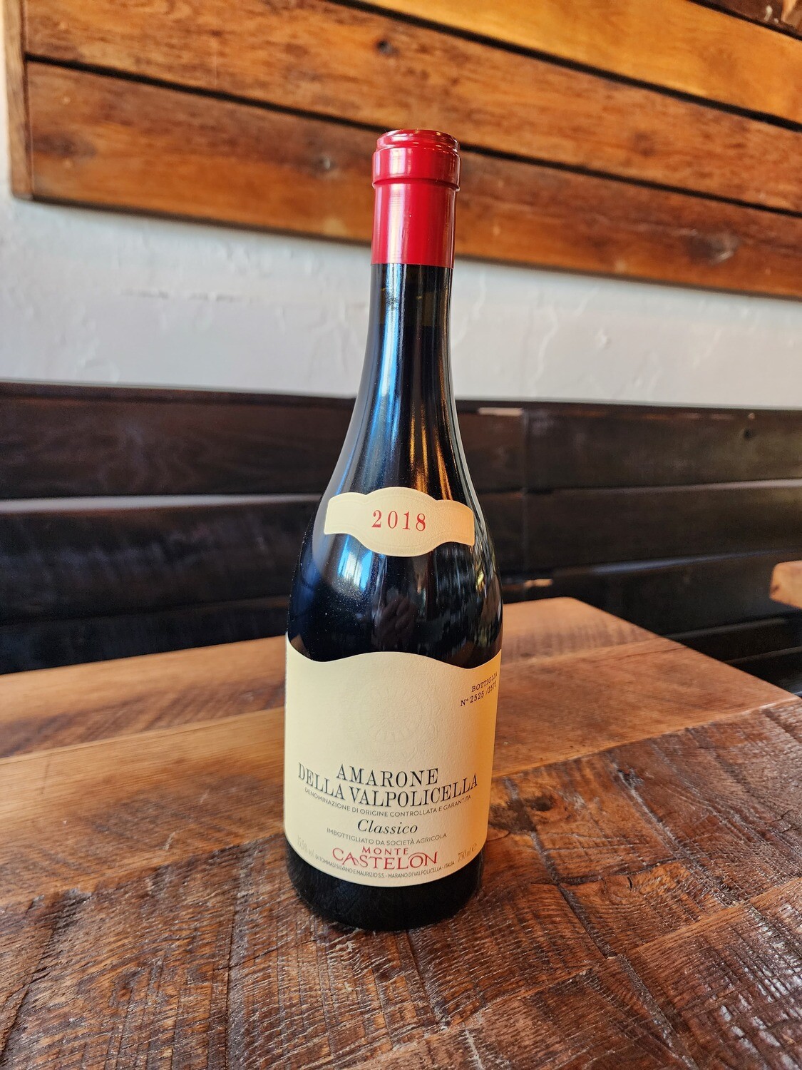 Monte Castelon Amarone Della Valpolicella Classico 2018