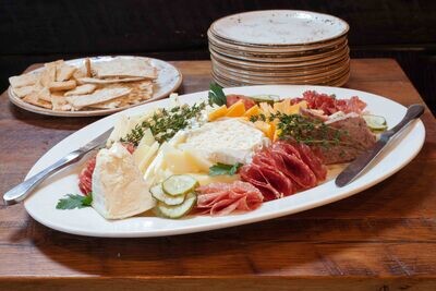 Charcuterie and Cheeses