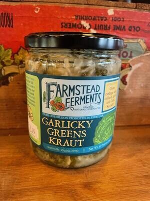 Farmstead Ferments Garlicky Greens