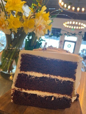 Guinness Stout Chocolate Layer Cake with Irish Butter Creme Frosting