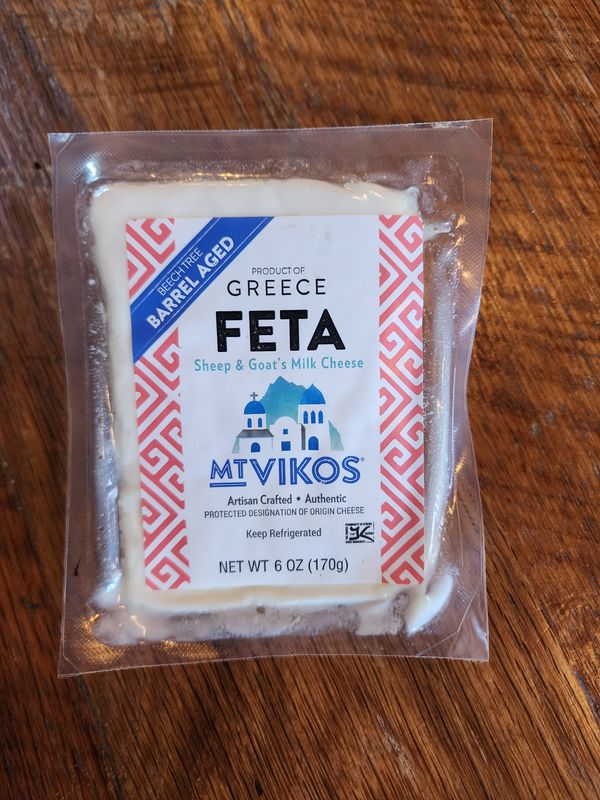 Mt Vikos Feta Wedge 6oz