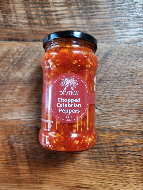 Divina Chopped Calabrian Peppers (10.6oz)
