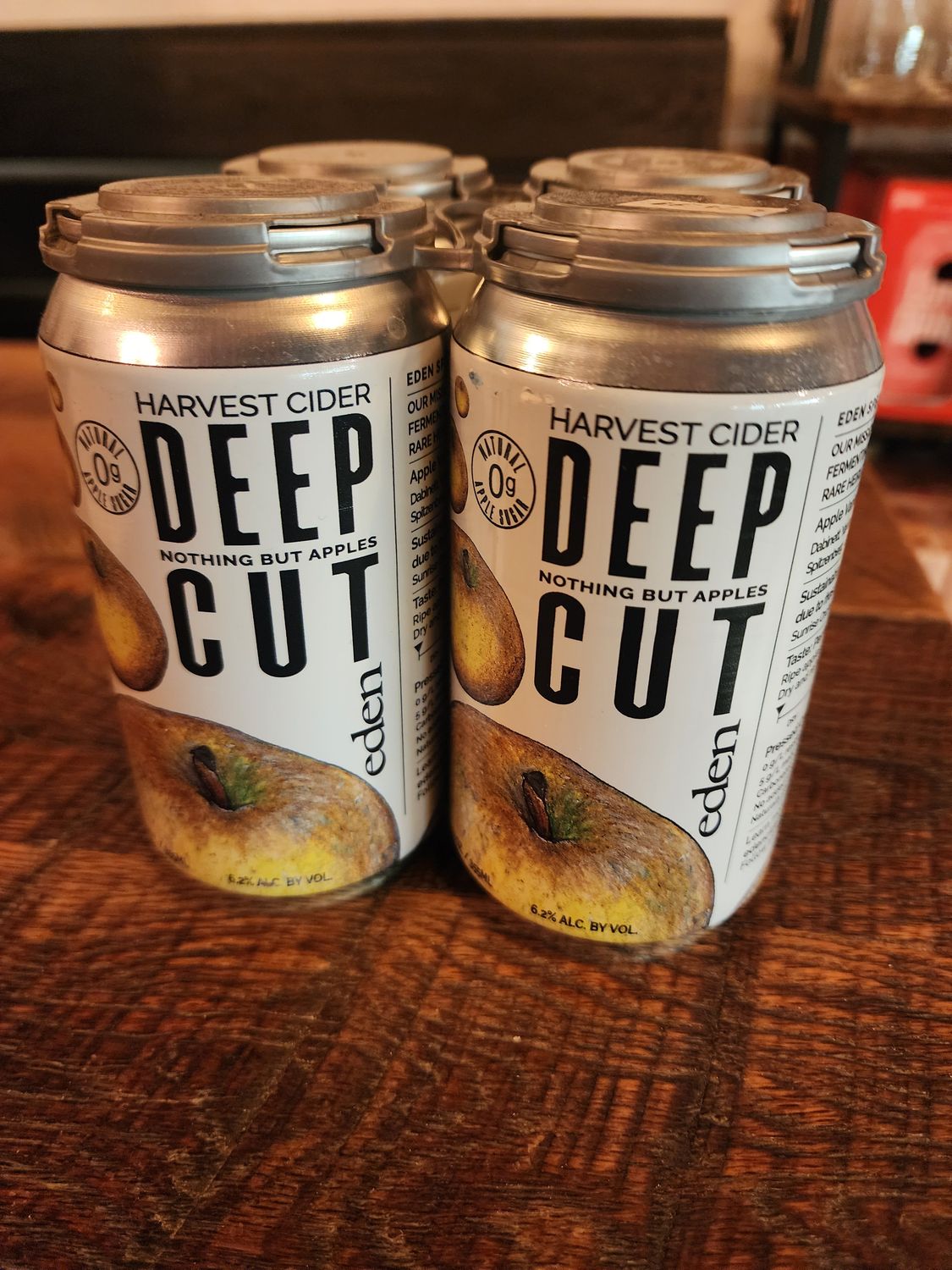 Eden Deep Cut Harvest Cider 4pk Eden Deep Cut Harvest Cider 4pk
