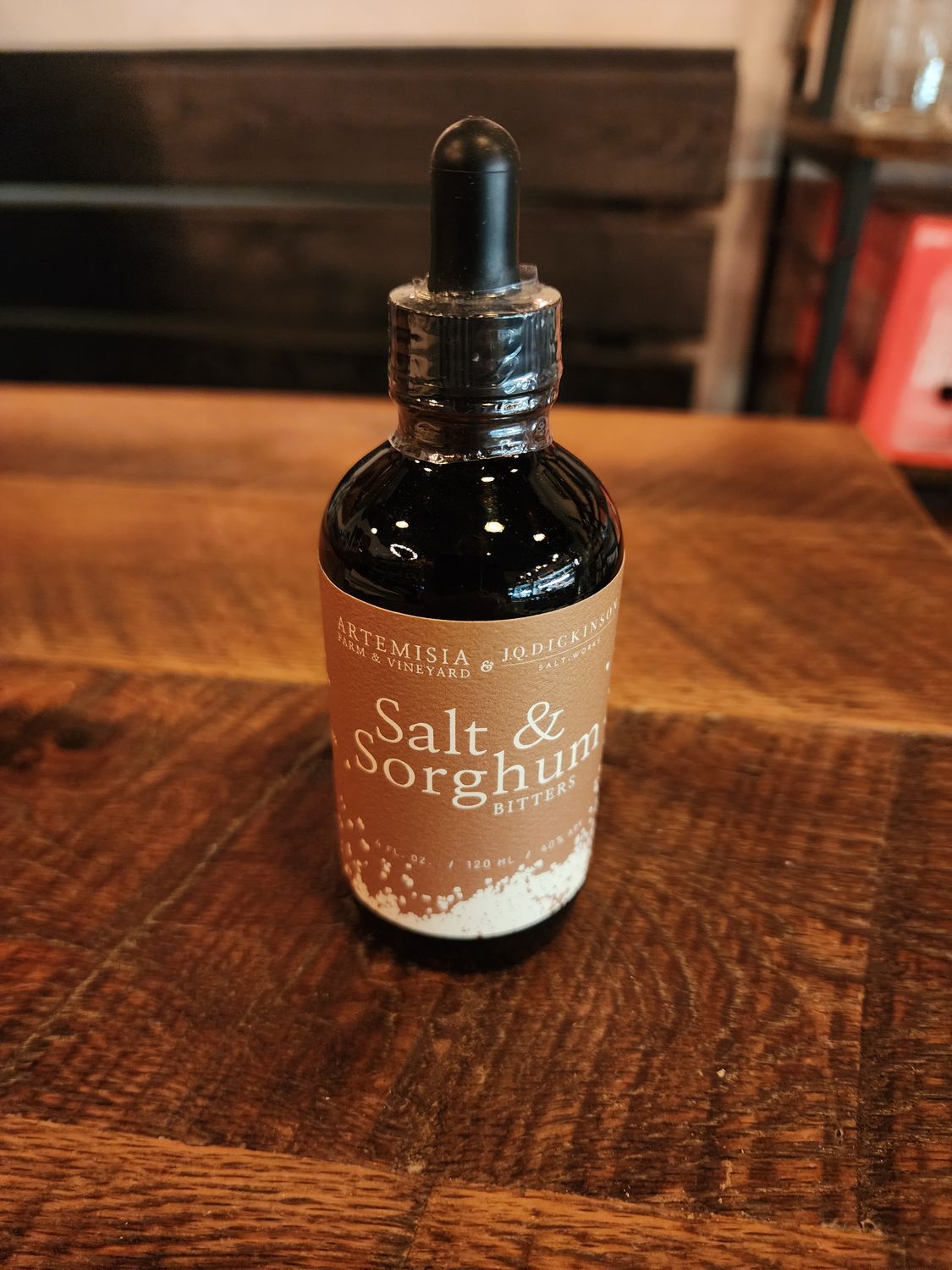 Artemisia Salt and Sorghum Bitters