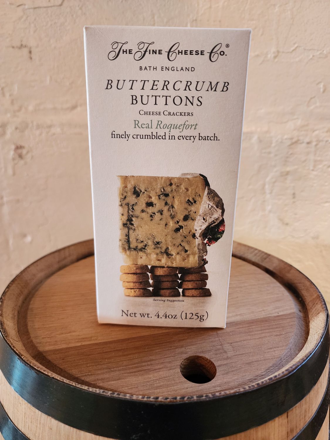 Fine Cheese Company Roquefort Buttercrumb Fine Cheese Company Roquefort Buttercrumb