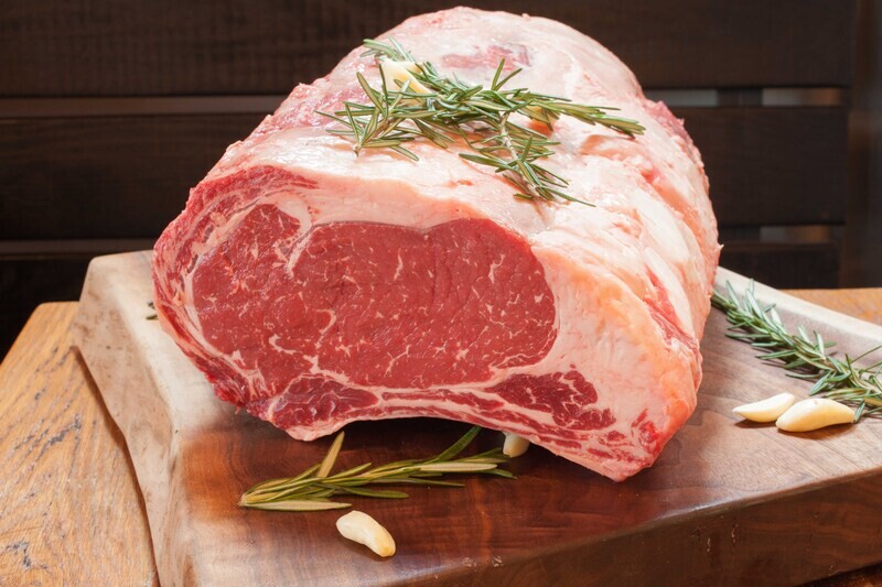 Holidays Bone-in Beef Rib Roast