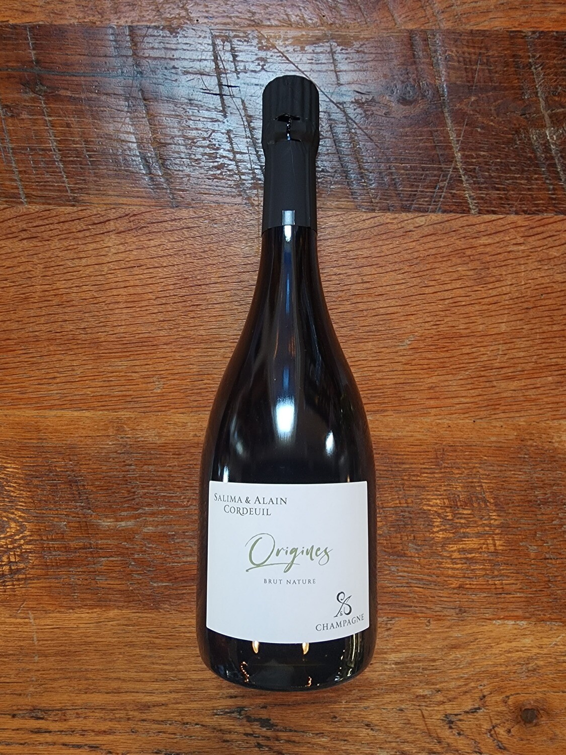 Salima &amp; Alain Cordeuil Champagne Extra Brut Origines 2014