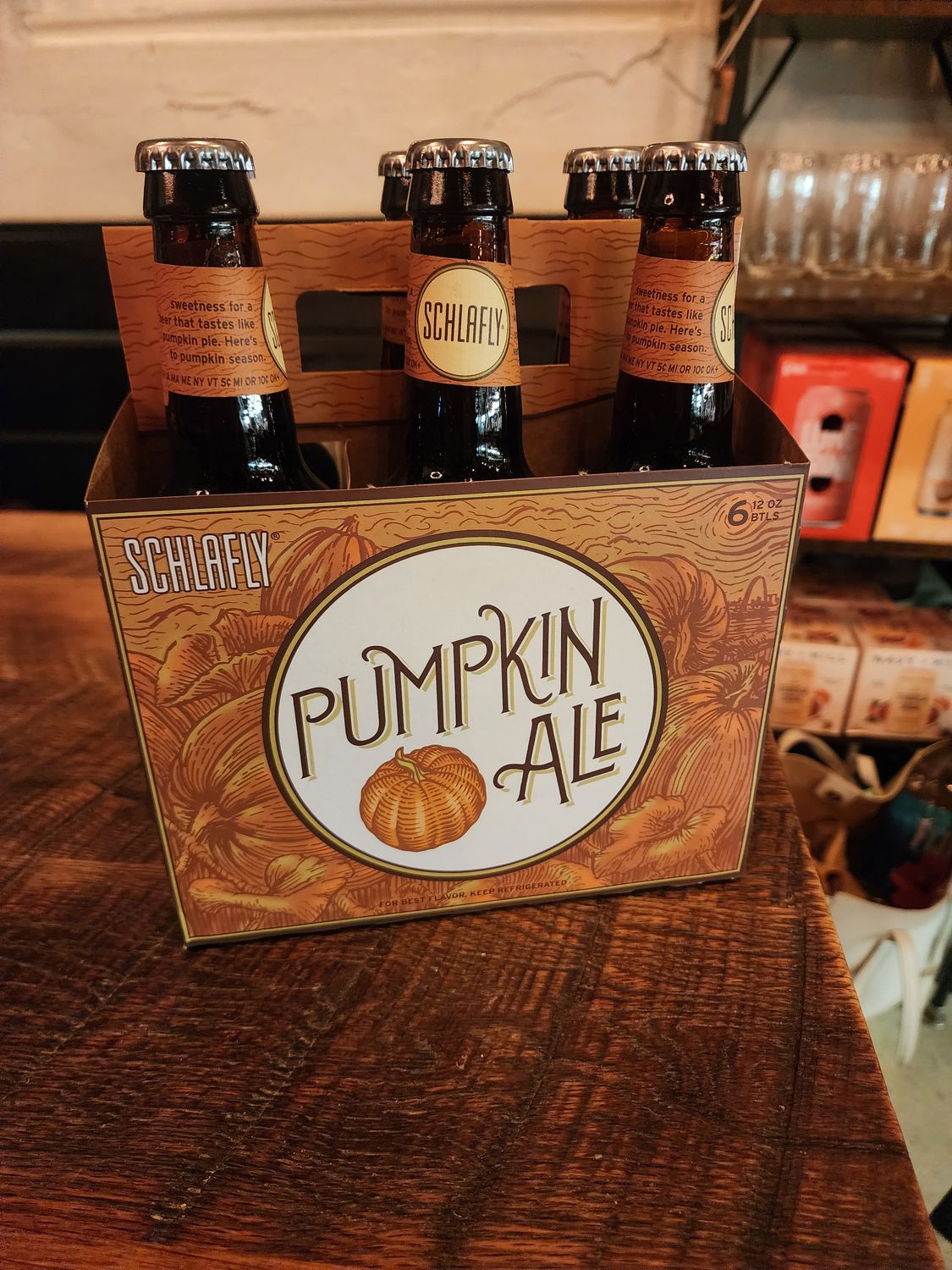 Schlafly Pumpkin 6 packs Schlafly Pumpkin 6 packs