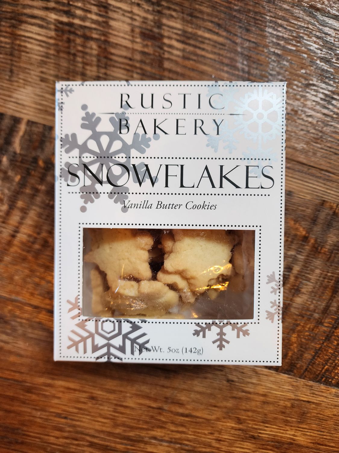 Holiday Snowflake Cookies