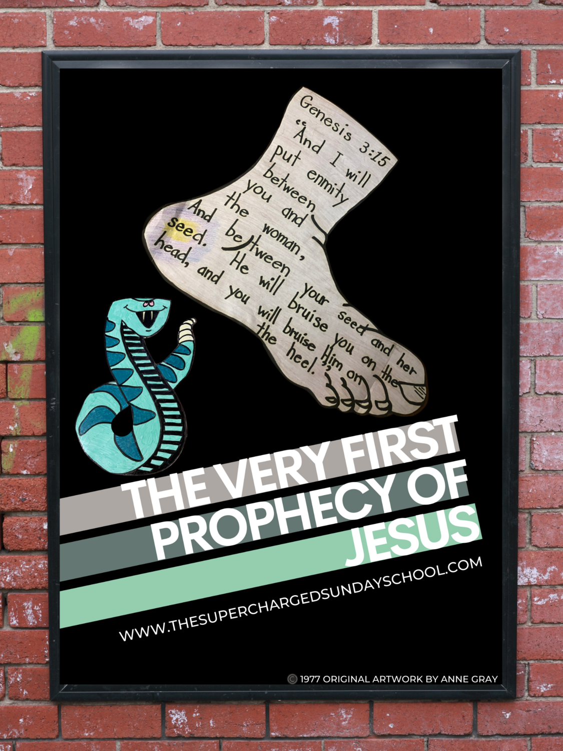 First Prophecy of Jesus Poster