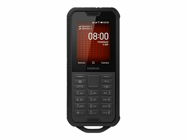 Nokia 800 Tough - Noir acier - 4G - 4 Go - GSM - téléphone mobile