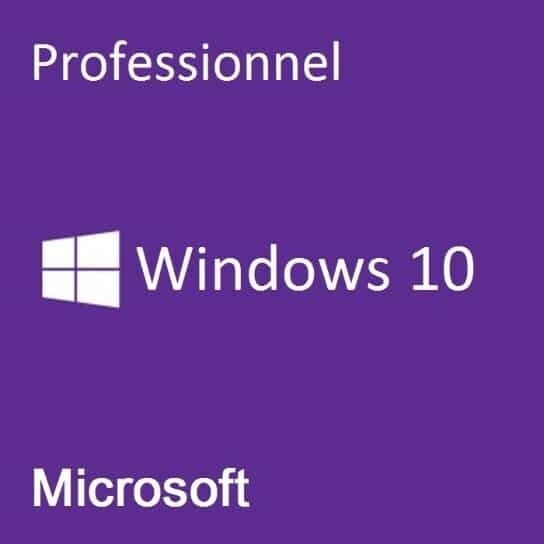 Migration Windows 7 vers Windows 10 Pro