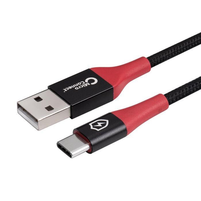 MicroConnect Safe Charge USB-A to C Data Blocker cable 1,5m