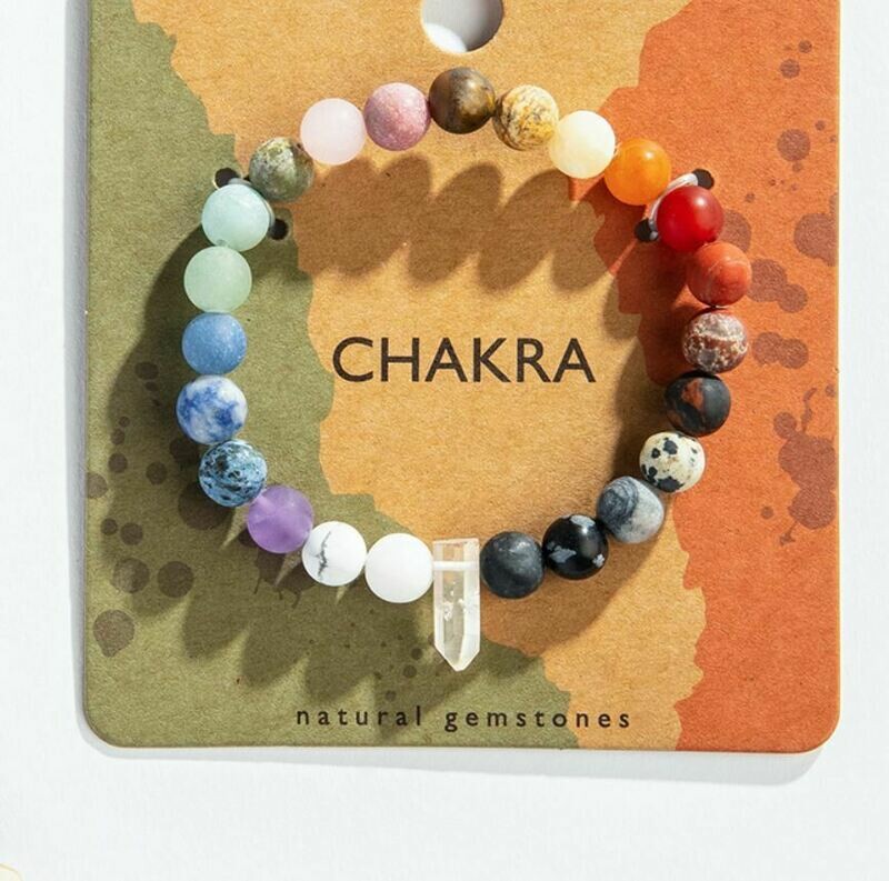 Chakra Quartz Bracelet