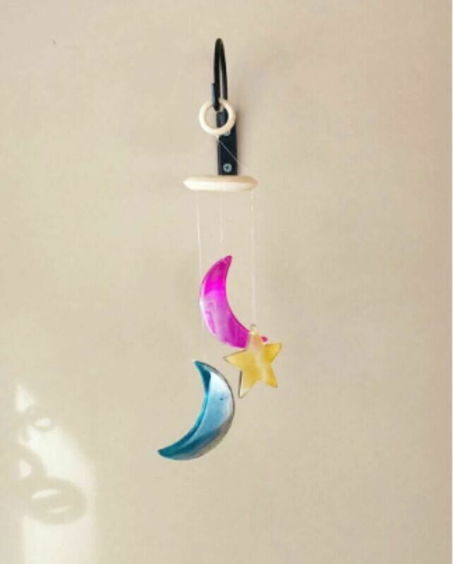 Stars and moon mobile