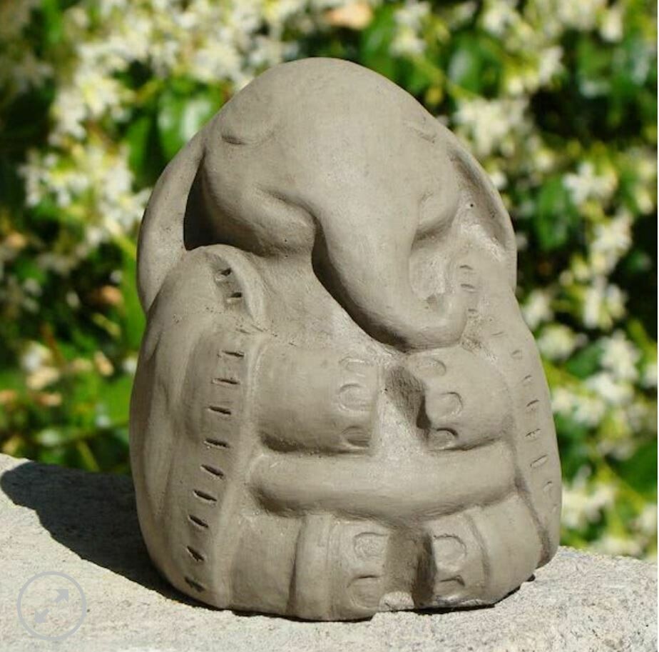 Zen Creations Meditating Stone Garden Figurines