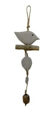 Driftwood Bird Nana Bell Wind Chime 16