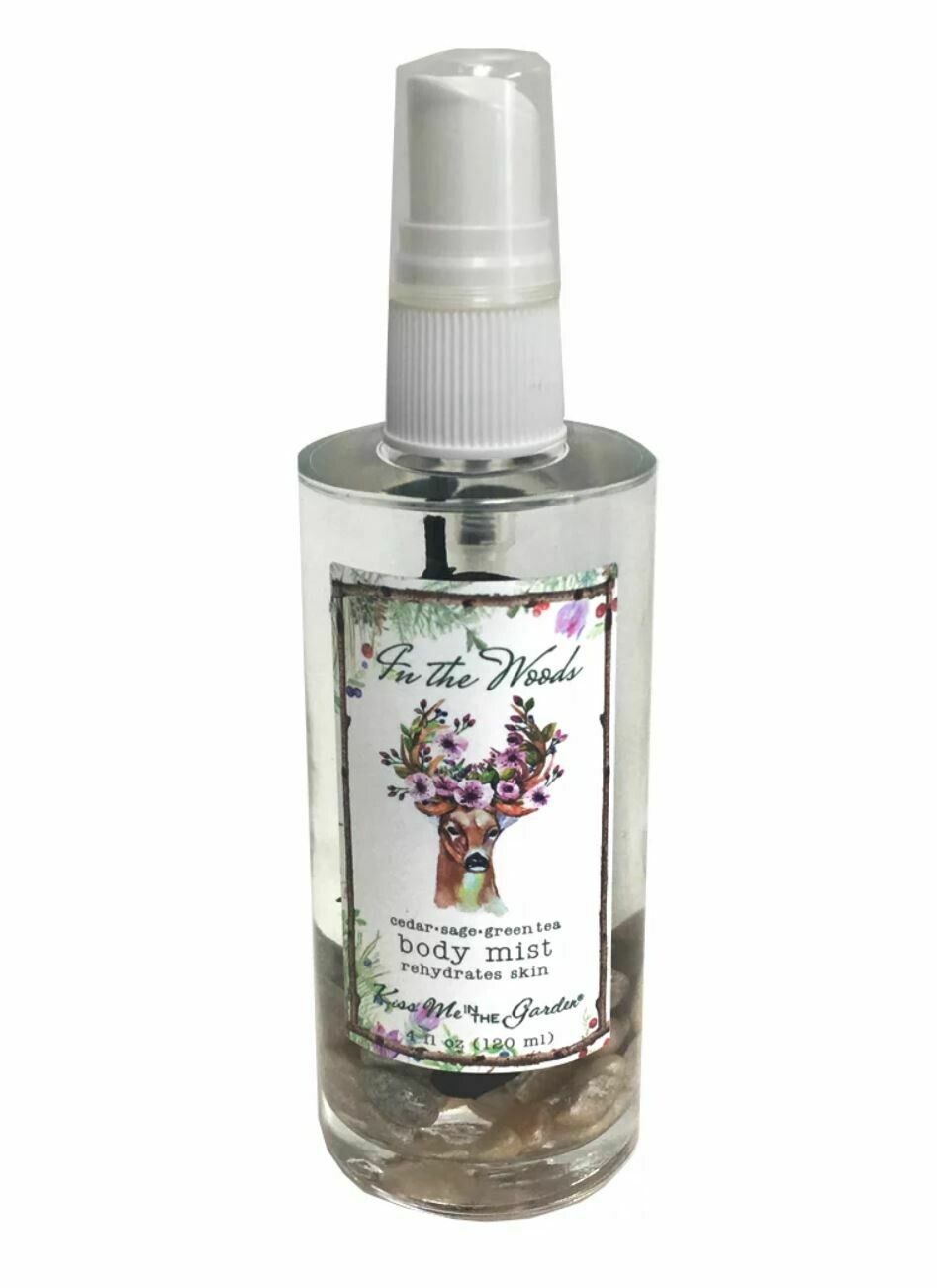 In the woods body mist 4 oz