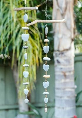 Stone Heart Hanging Garlands
