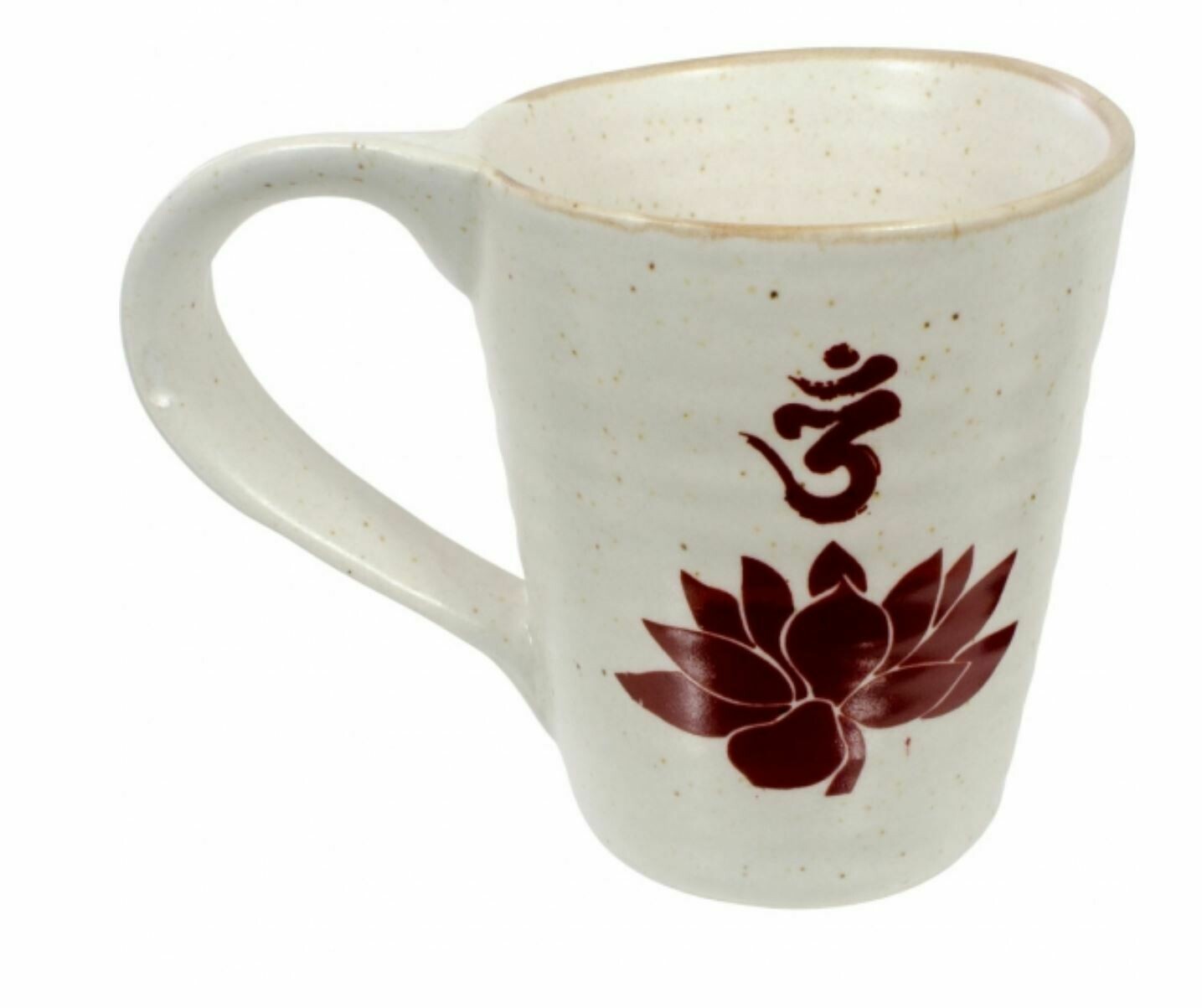 Natural Ceramic Lotus Flower Coffee Mug