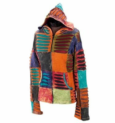 Muted  Razor Cut Hoodie Jacket