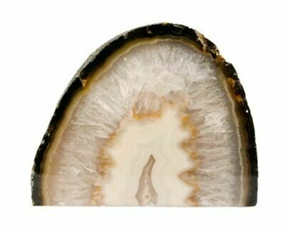 Natural Agate Candle Holder