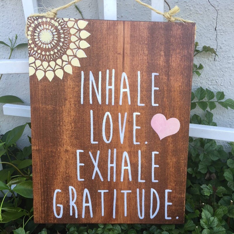 Inspirational Wood Signs
