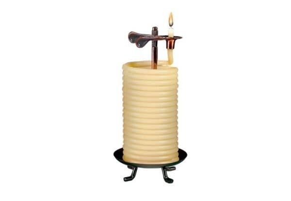 80 Hour Beeswax Coil Candle