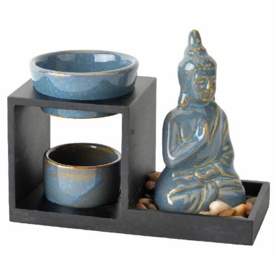 Blue Buddha Ceramic Oil Burner
