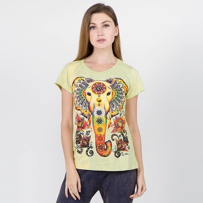 Elephant No Time Cotton T-Shirt