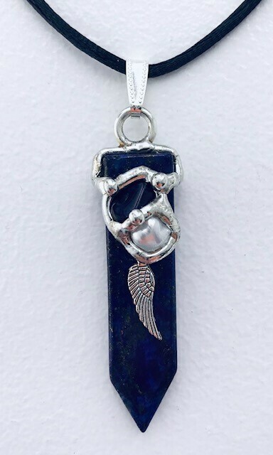 Archangel Michael Blade Pendant Necklace