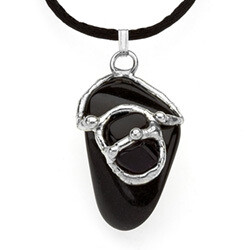 Protection Gemdrop Pendant Necklace