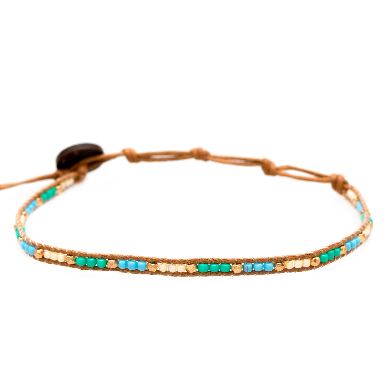 Wonder Wave Gemstone Anklet