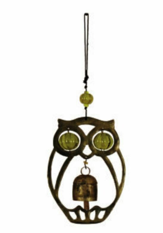 The Night Owl Nana Bells and Beads Wind Chimes