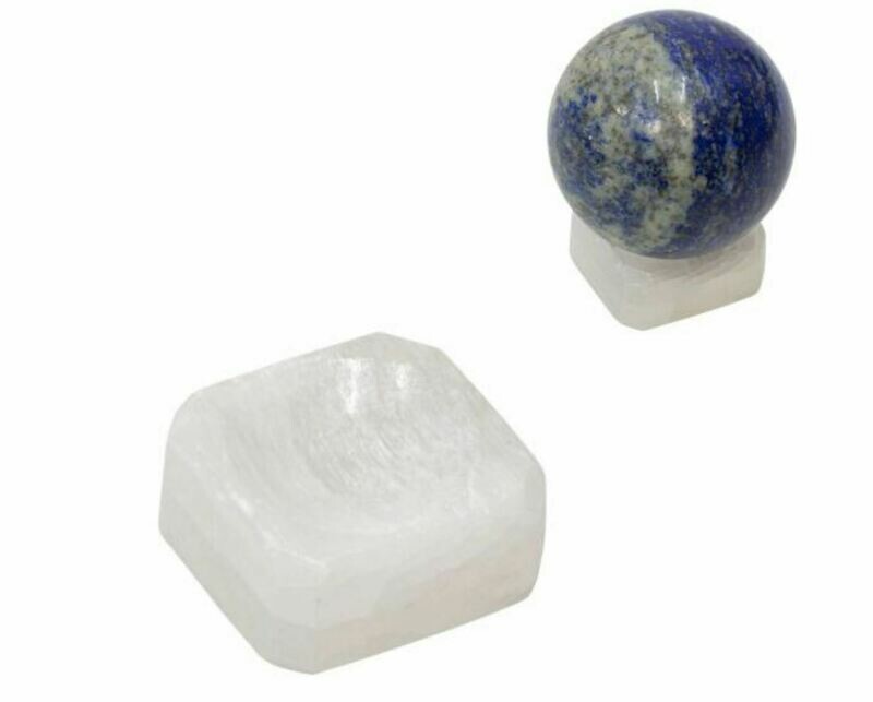 Selenite Sphere Stand