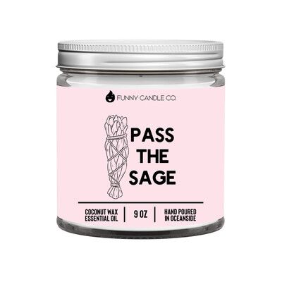 Pass the Sage Candle -9 oz