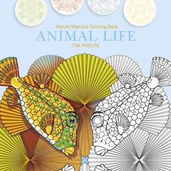 Animal Life Mandala Coloring Book