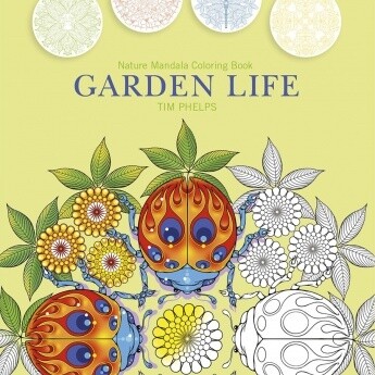 Garden Life Mandala Coloring Book