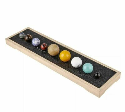 Solar System Gemstone Sphere Set