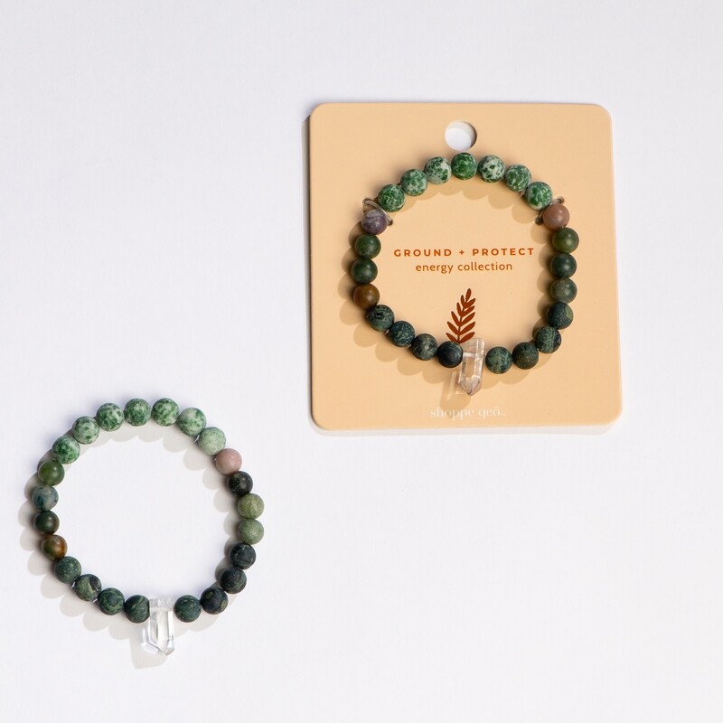 Energy Collection Quartz Point Bracelets