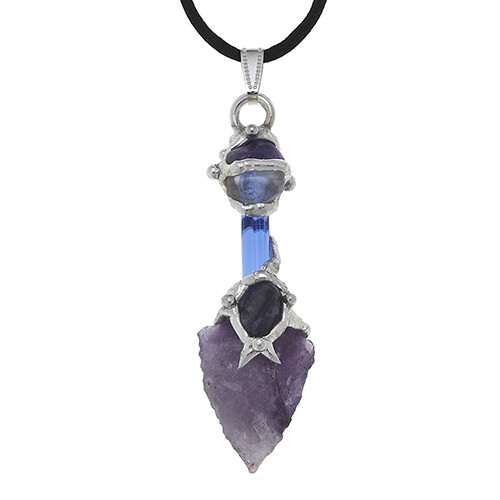 Wisdomkeeper Baby Wand Pendant w/arrowhead