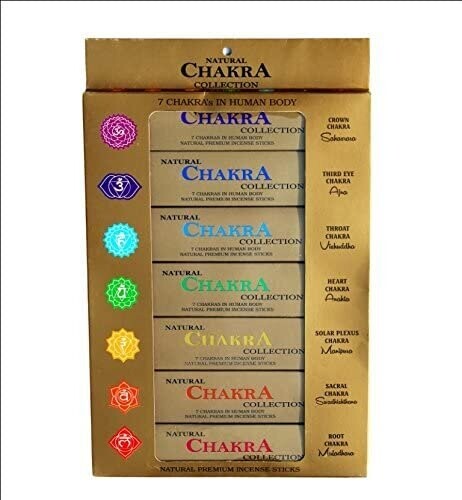 Natural Chakra Collection Premium Incense Sticks