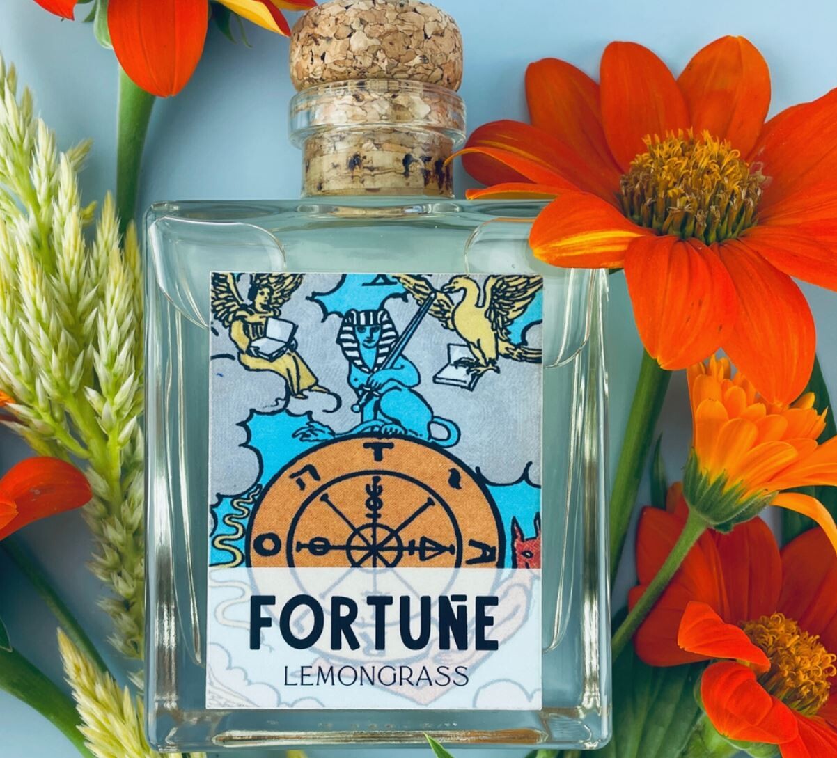 Wheel of Fortune Tarot Card Home Reed Diffuser