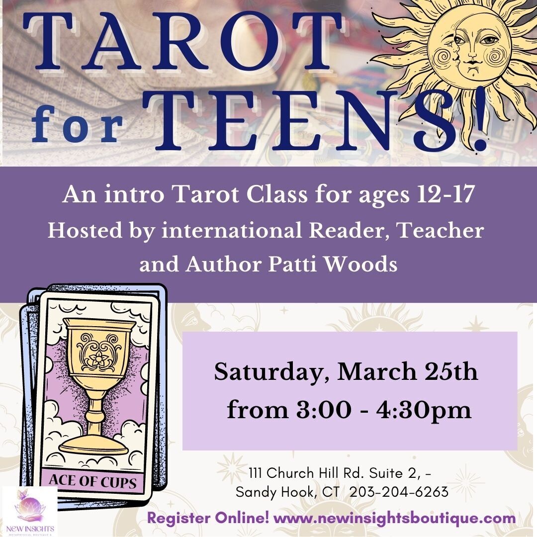 Tarot for Teens! An Intro Tarot Class (Ages 12-17)