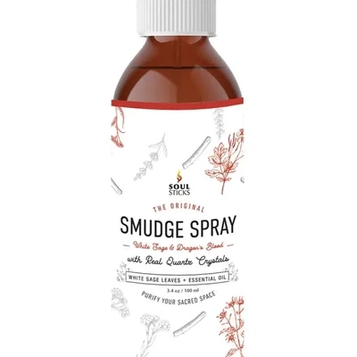 White Sage Dragons Blood Soul Sticks Smudge Spray 3.5oz