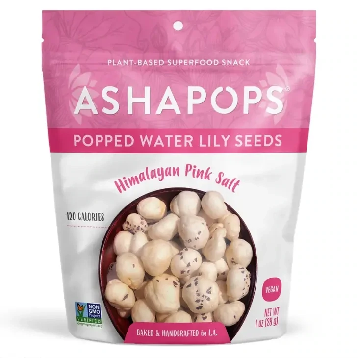 1oz  - AshaPops Popped Water Lily Seeds