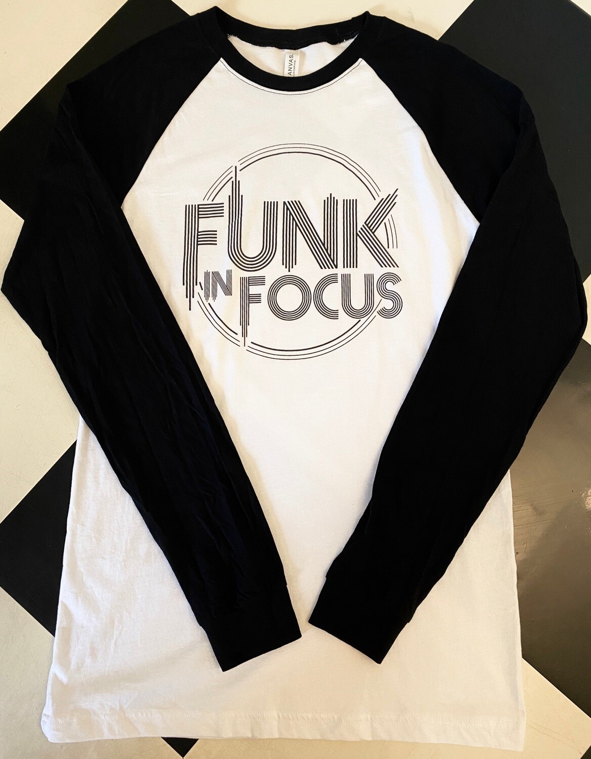 FIF Baseball Tee (White/Black)
